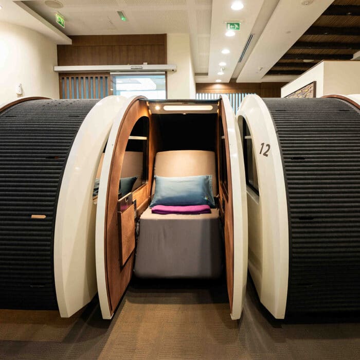 Nap Pod at Dubai Airport Terminal 3